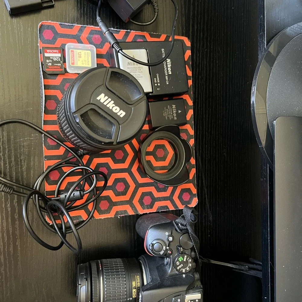 Nikon d5500 with extras